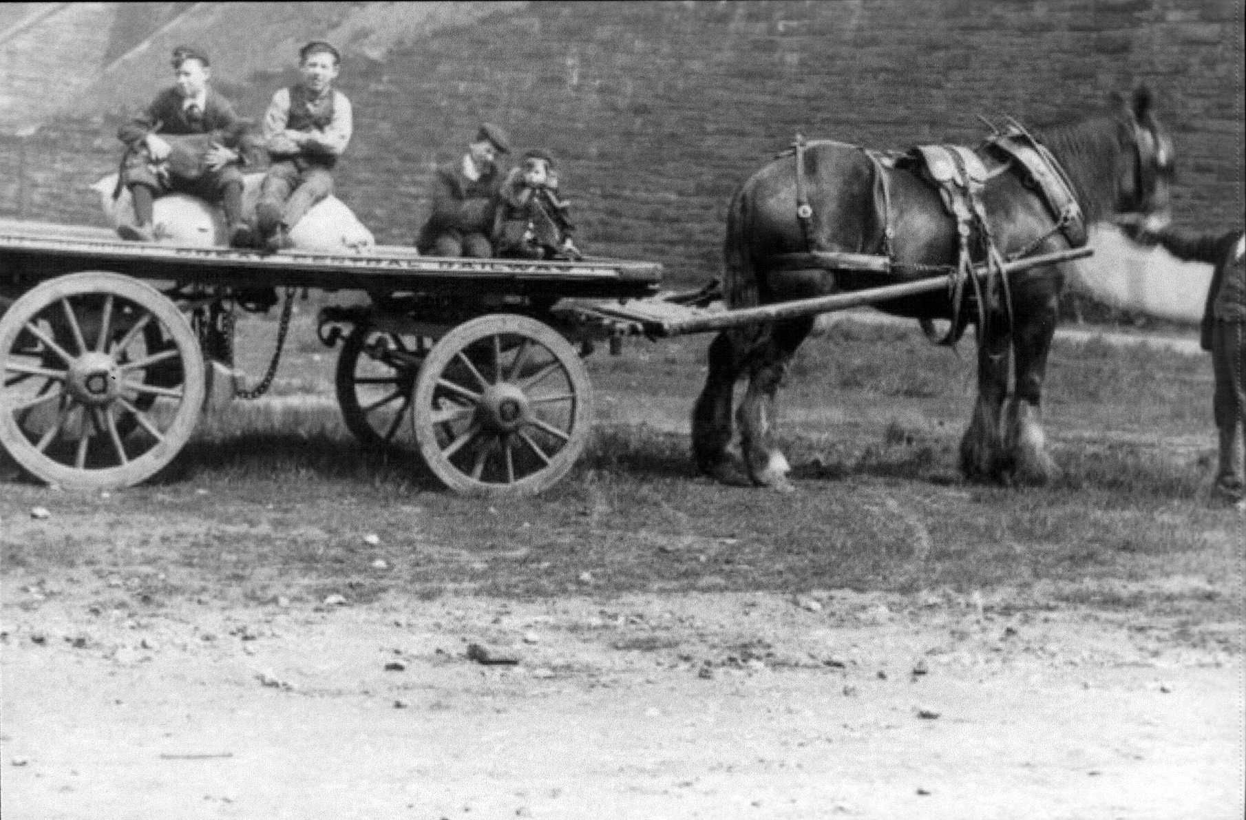 GCR horse and cart